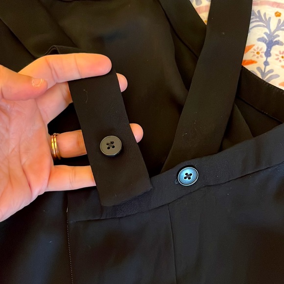 NWOT~ Banana Republic Black Halter Dress Size 0 - Picture 4 of 7